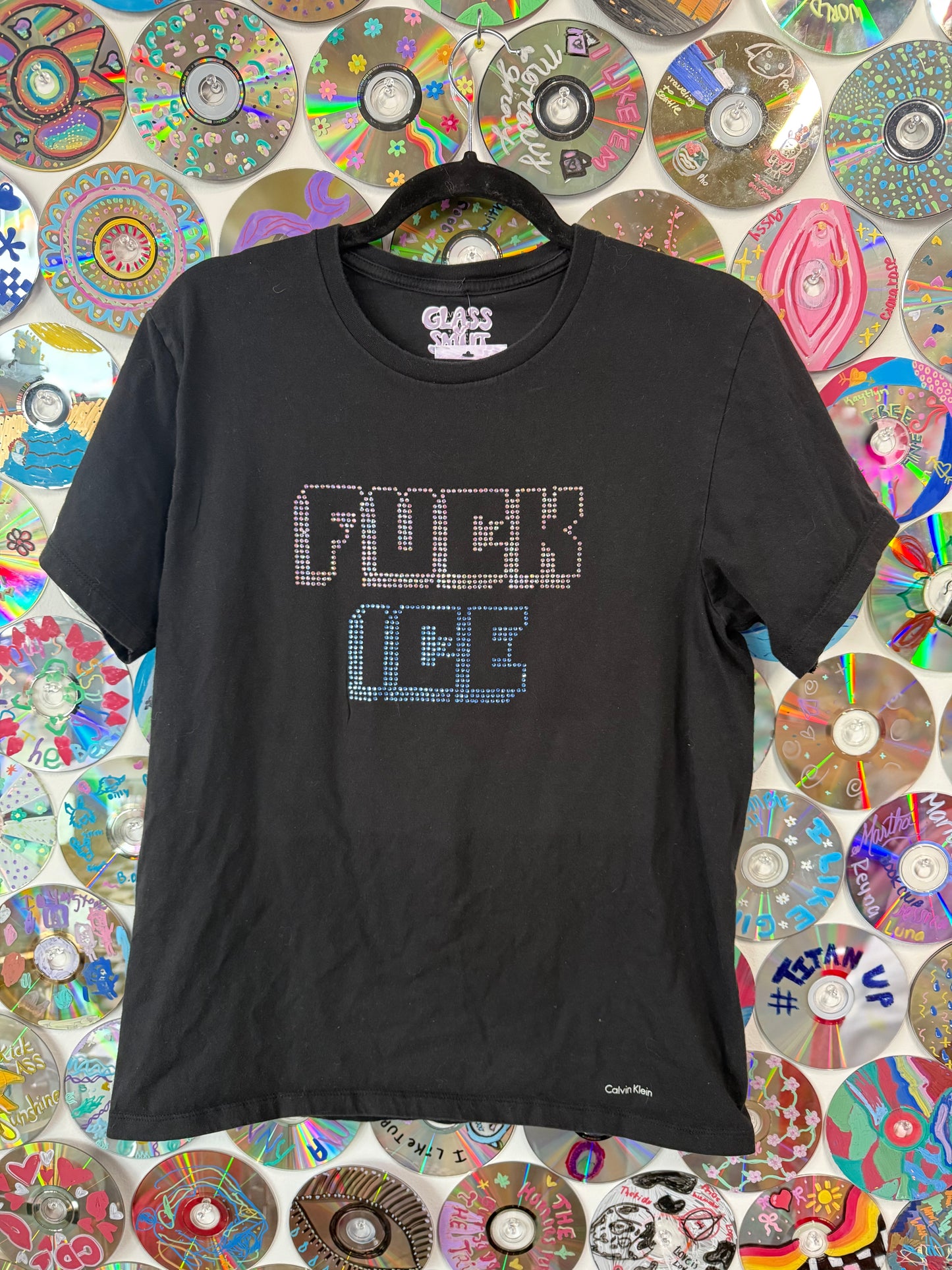 #64 - Fuck Ice Bedazzle T-shirt - M