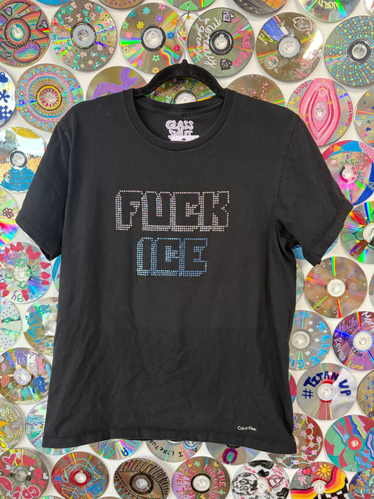 #64 - Fuck Ice Bedazzle T-shirt - M