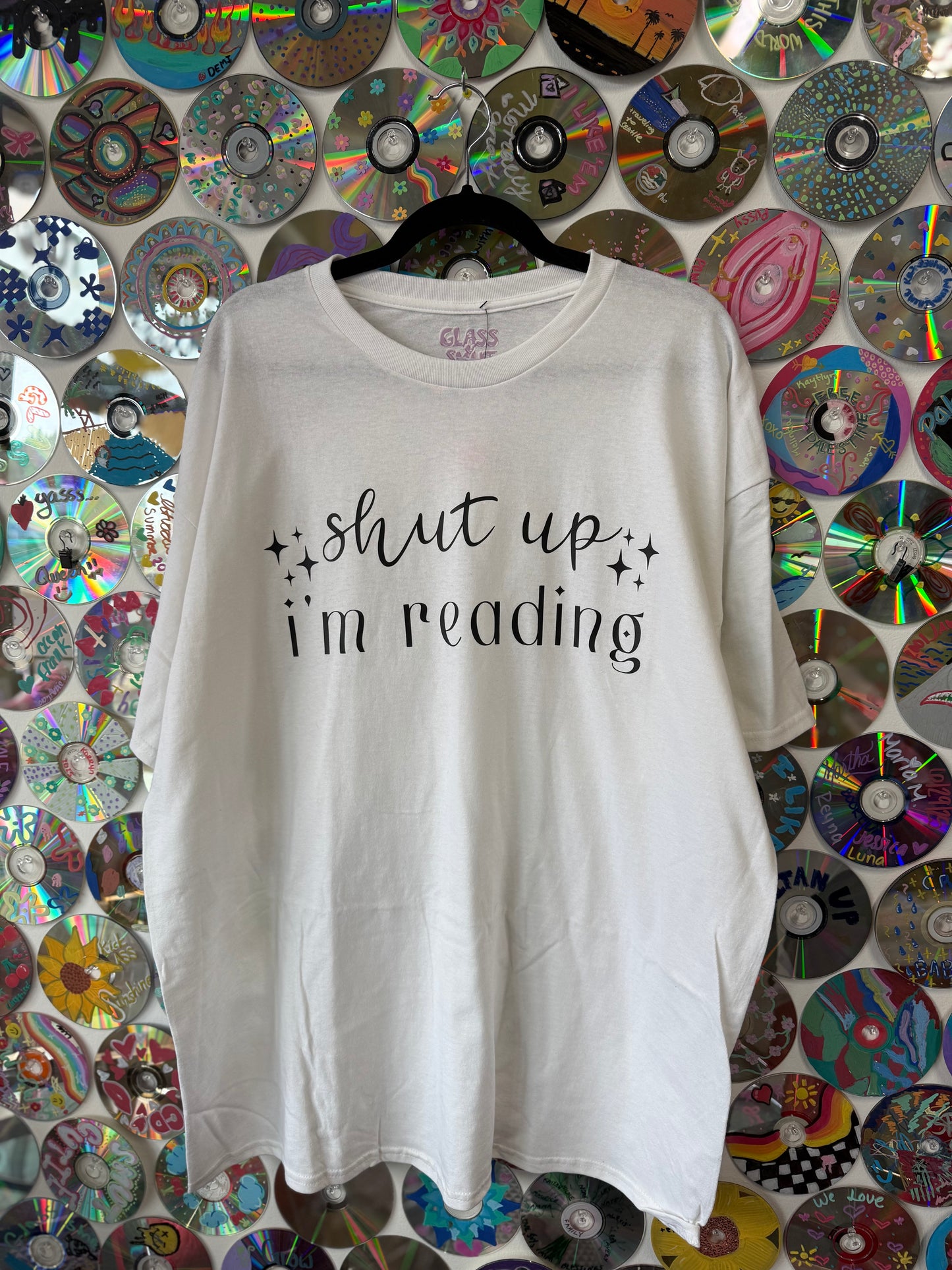 #66 - Shut Up I'm Reading T-shirt - 2XL