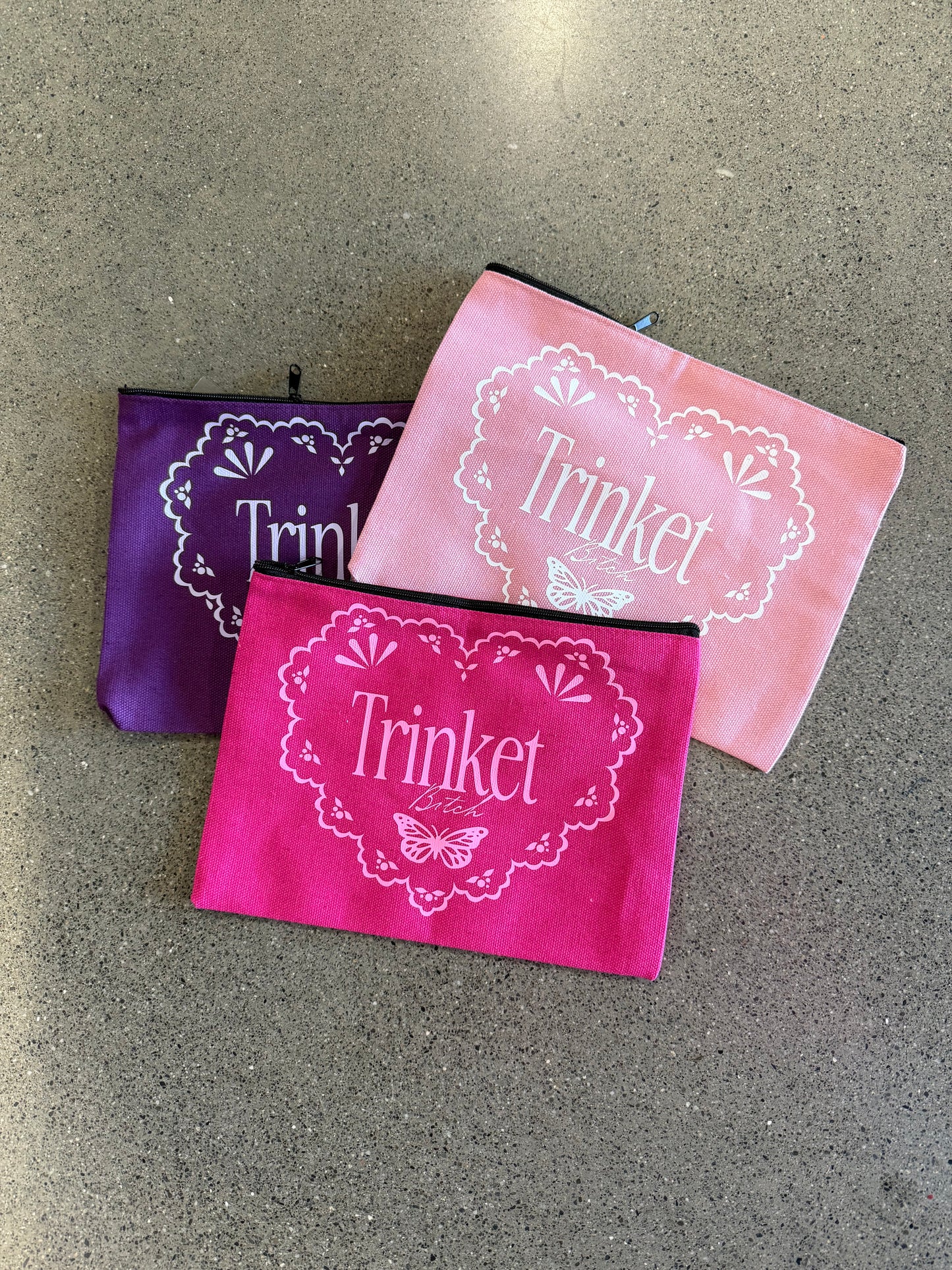 Trinket Bitch Zip Pouch
