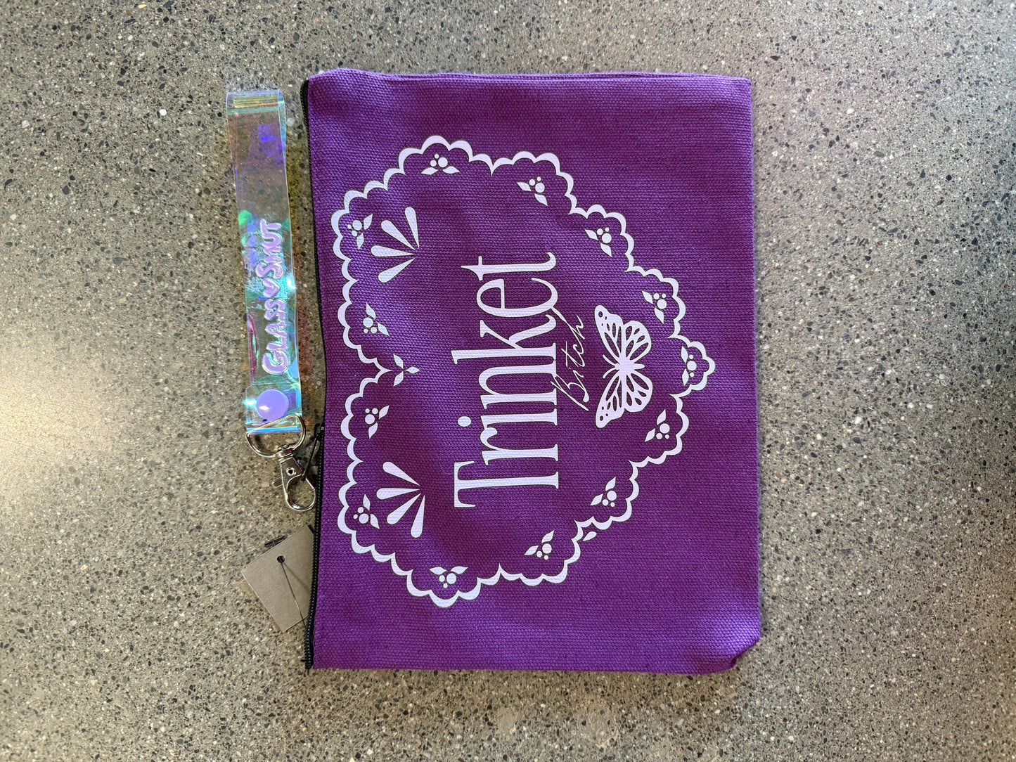 Trinket Bitch Zip Pouch