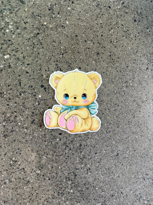 Teddy Bear Sticker - F2