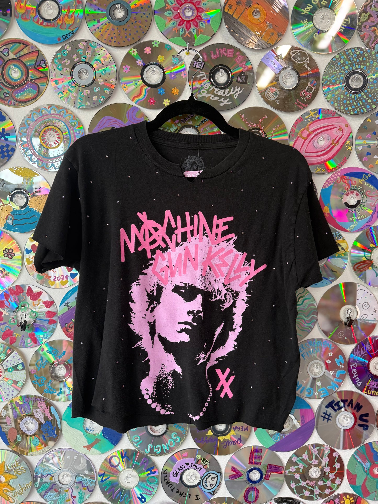 #110 - Machine Gun Kelly Bedazzled t-shirt - L