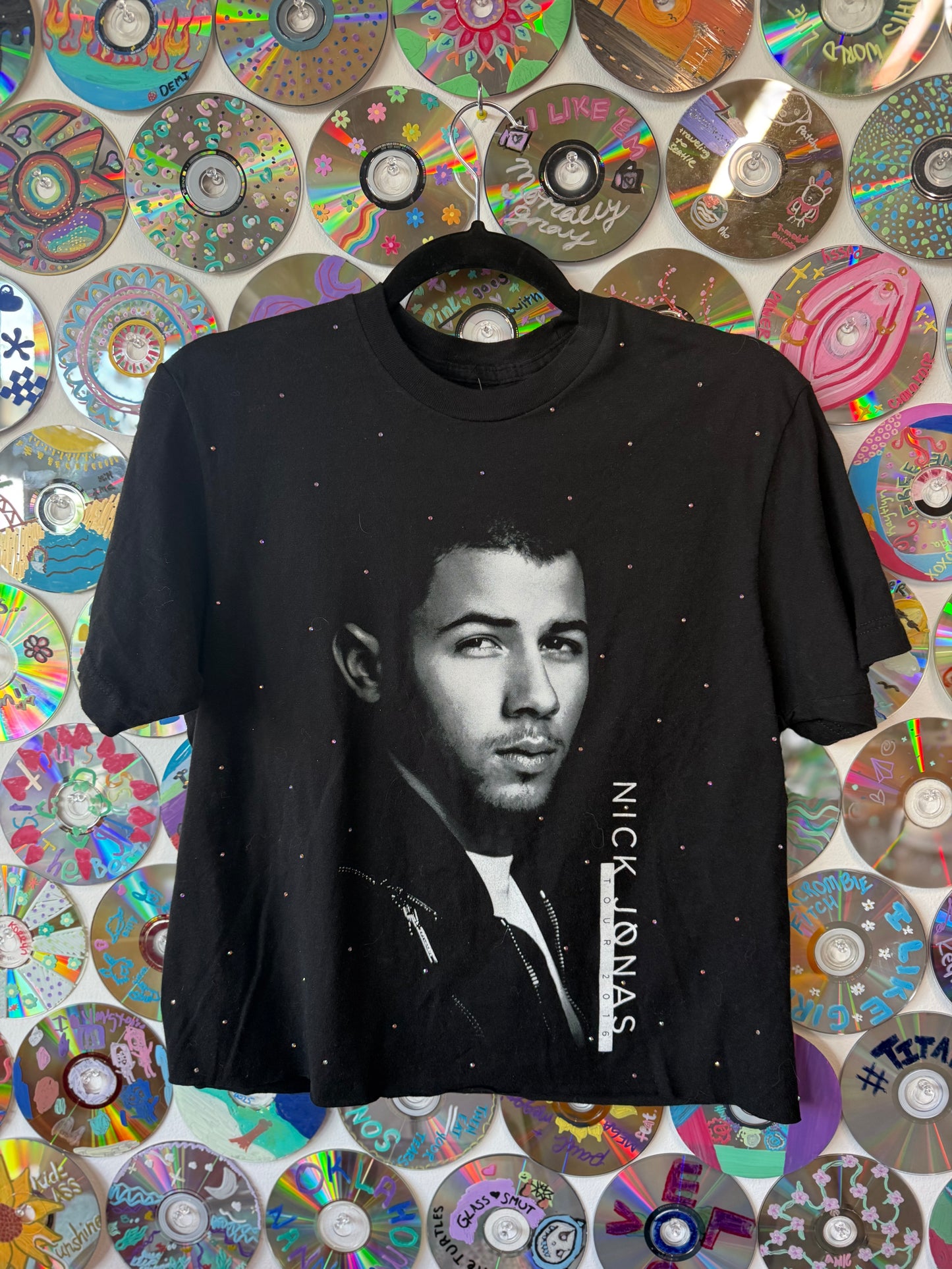 #131 - Bedazzled Nick Jonas Official 2016 Tour T-Shirt