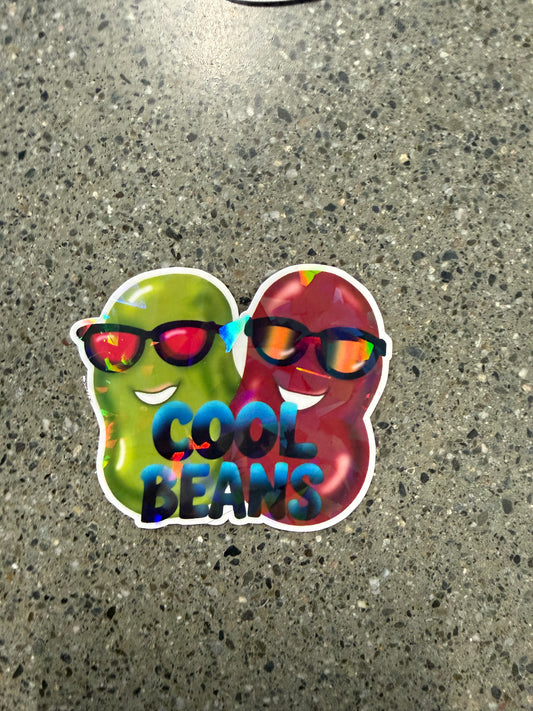 Cool Beans Sticker -F15