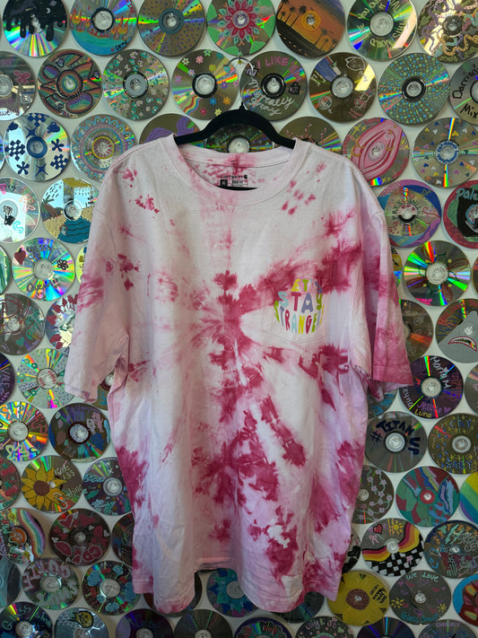 #144 - Let's Stay Strangers Carhart Tye-Dye t-shirt - XL