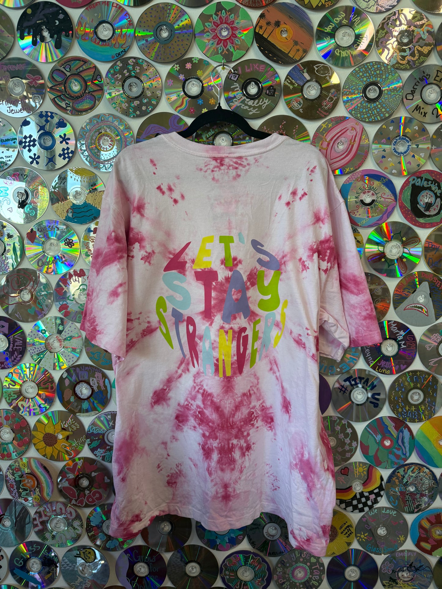 #144 - Let's Stay Strangers Carhart Tye-Dye t-shirt - XL