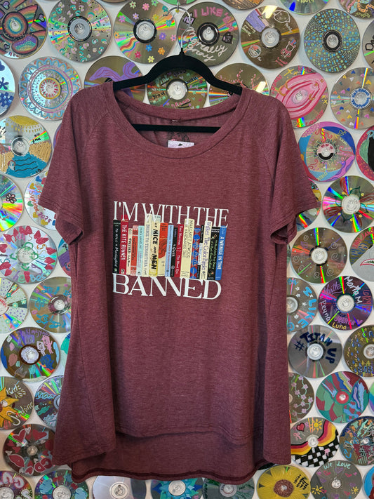 #149 - I'm with the banned t-shirt - 2XL