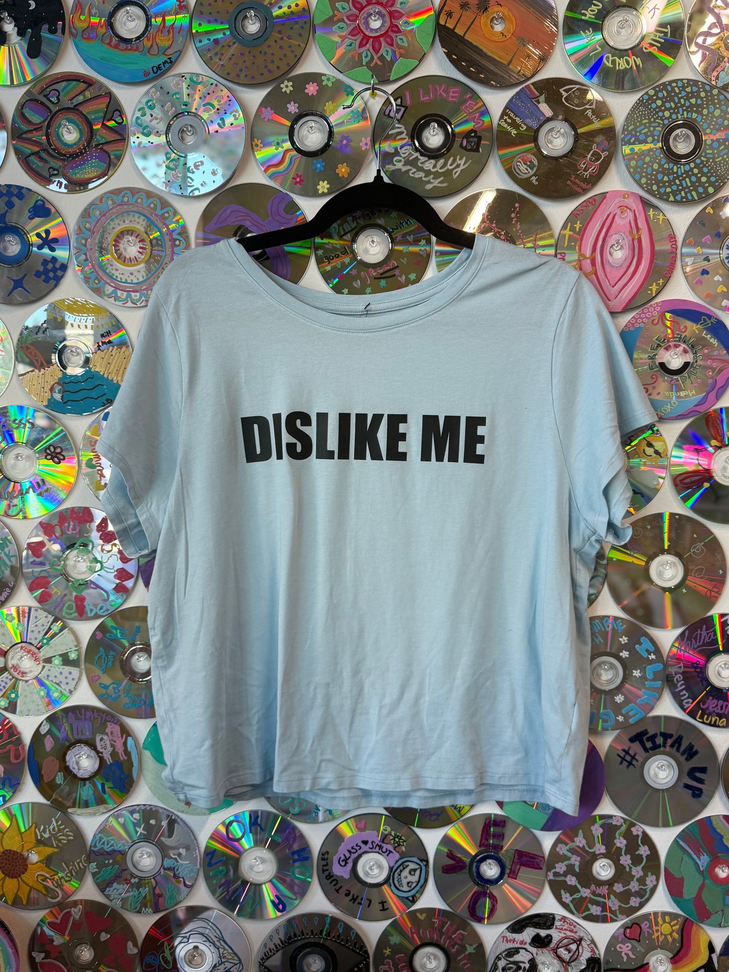 #155 - Dislike Me Crop - XXL