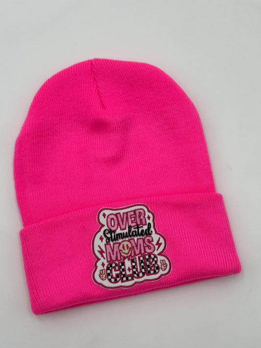 #913 - Over Stimulated Moms Club Beanie