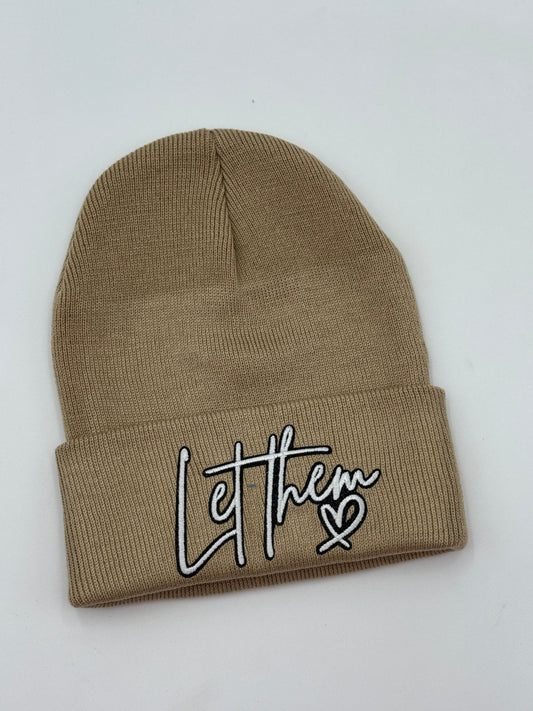#910 - Let Them Tan Beanie