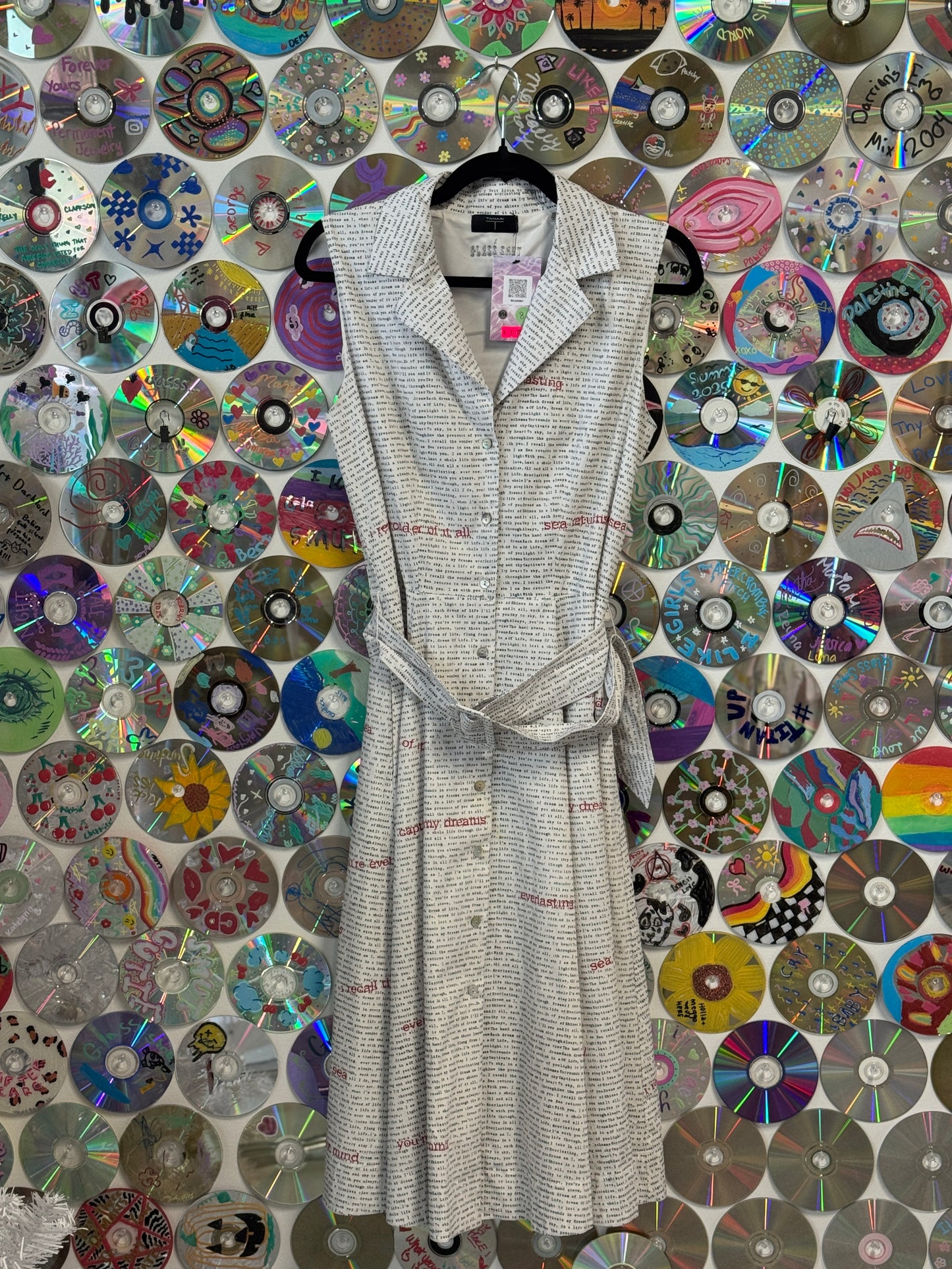 #914 - Bibliophile Dress - Tahari x GlassSmut Platinum - Size 8