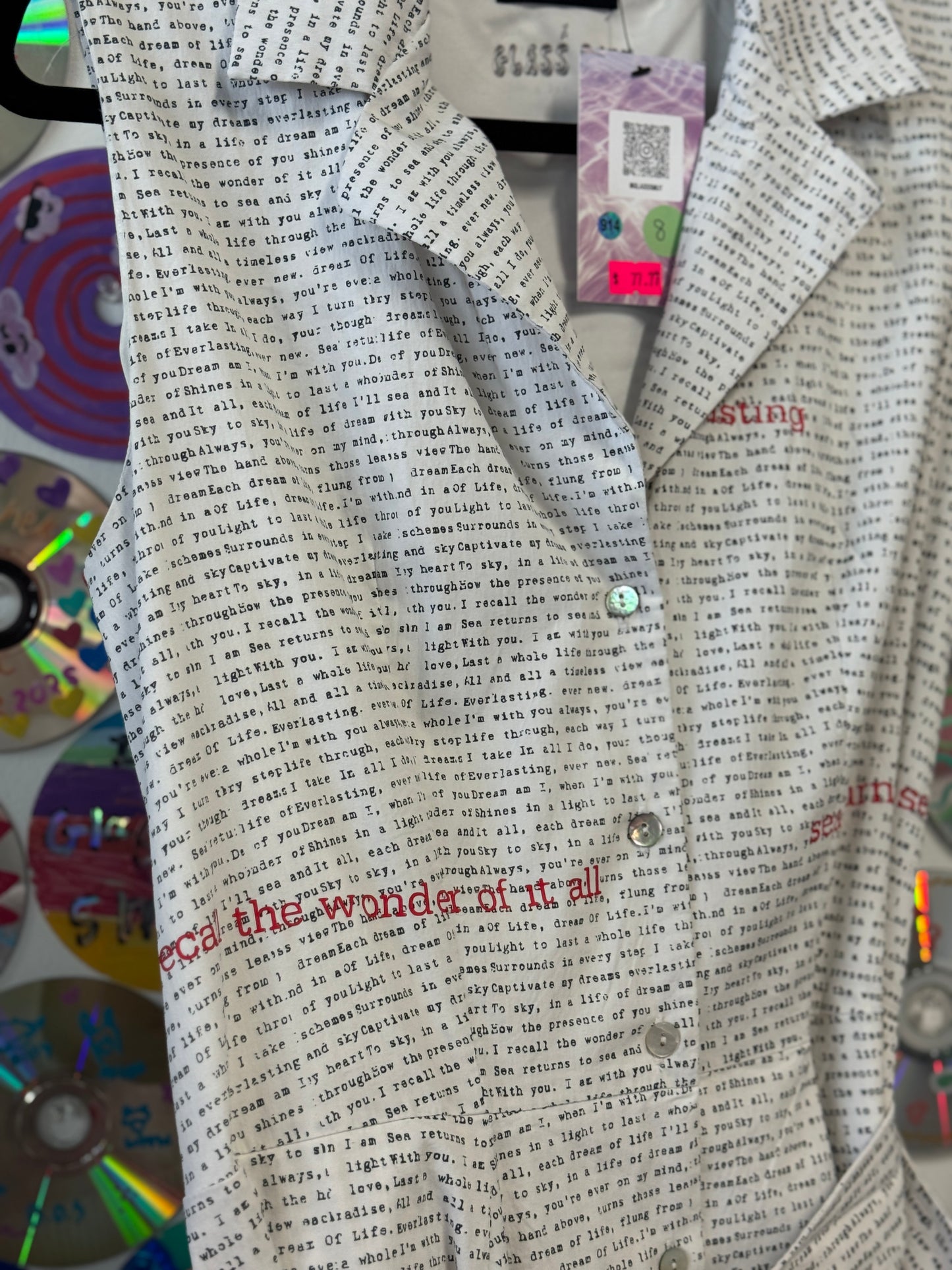 #914 - Bibliophile Dress - Tahari x GlassSmut Platinum - Size 8