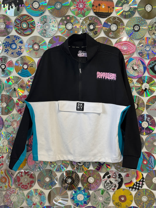 #923 - Professional Pottymouth 1/2 zip - 2XL