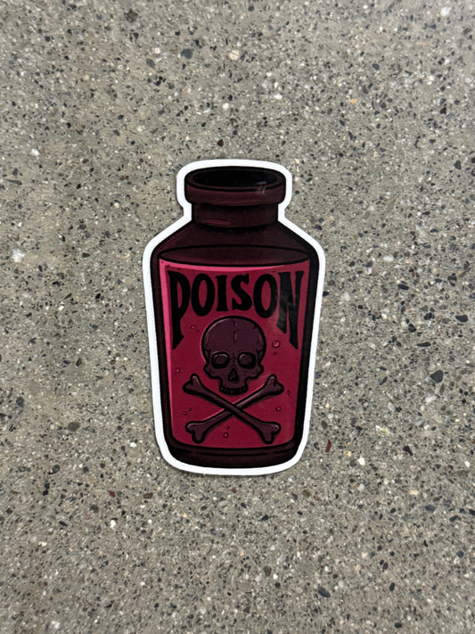 Poison Bottle Sticker - DR7