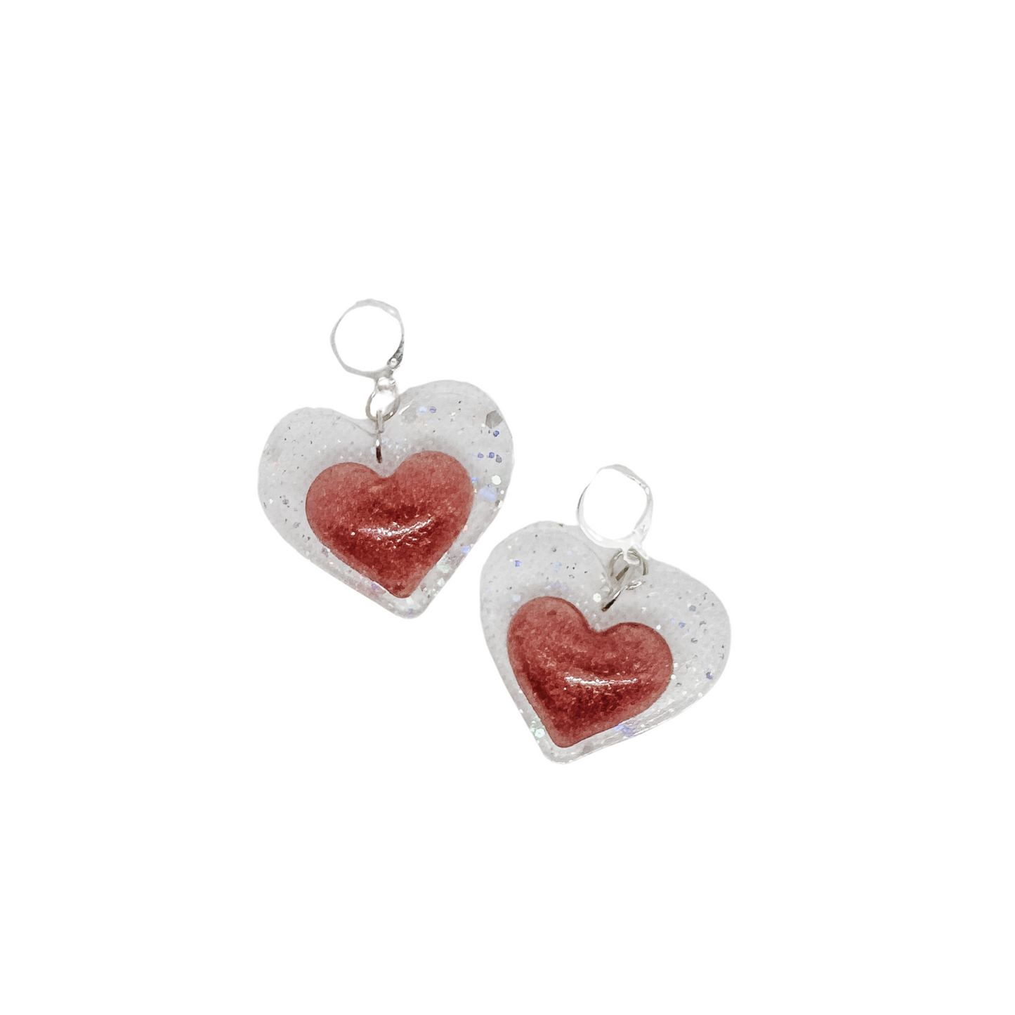 Strawberry Jelly Glitter Earring Collection