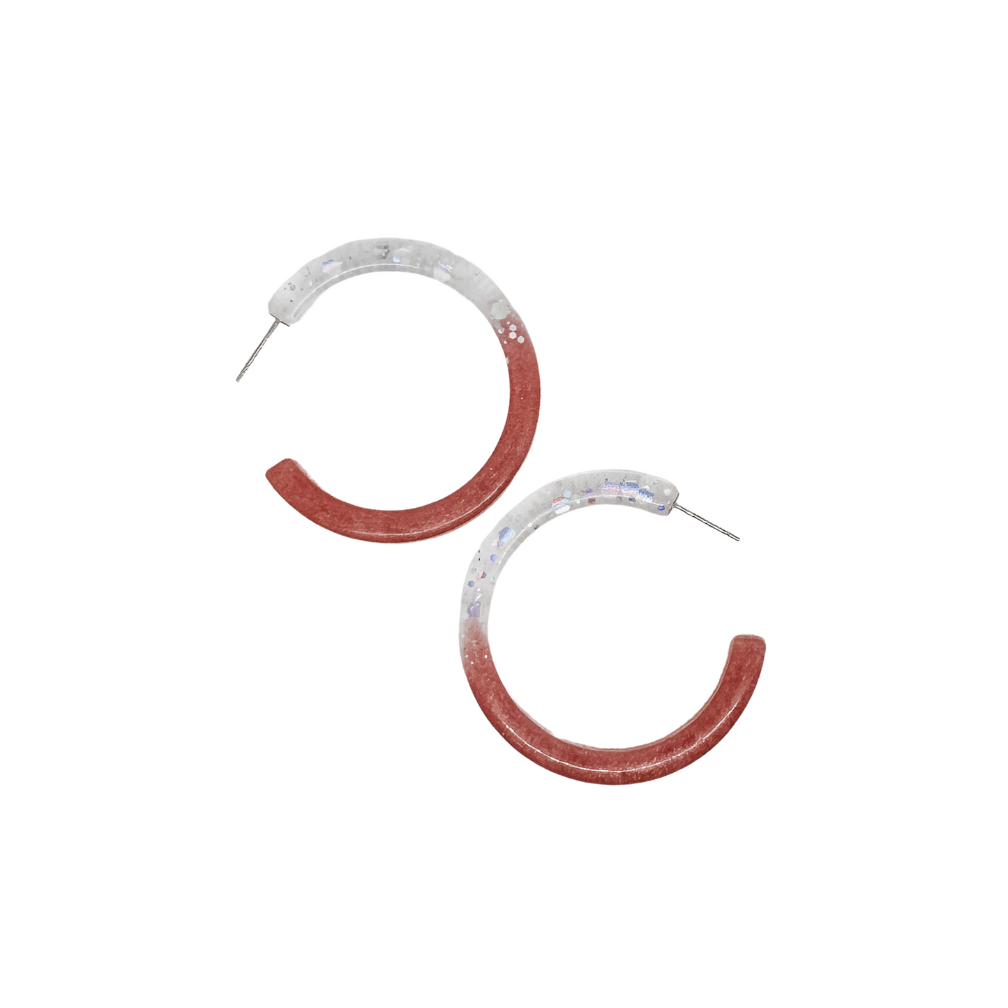 Strawberry Jelly Glitter Earring Collection