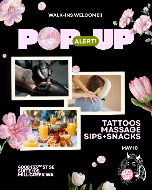 5/10 Tattoo and Chair Massage Pop-up