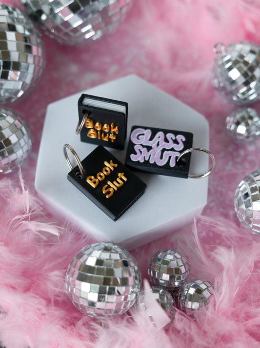 Book Slut Keychain
