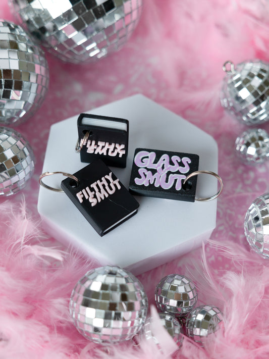 Filthy Smut Book Keychain