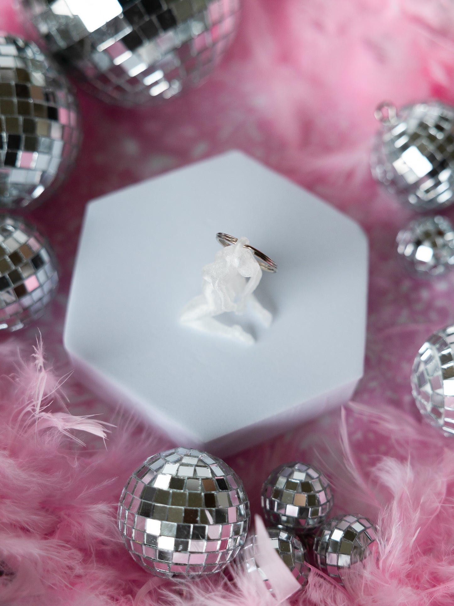 Crystal On Your Knees Keychain