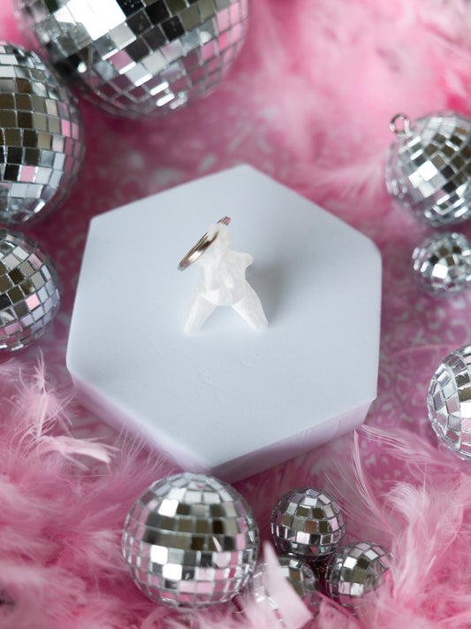 Crystal On Your Knees Keychain