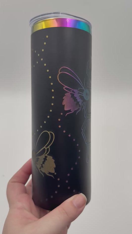 #957 - Honey Comb 20oz Coffee Tumbler